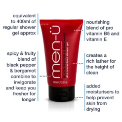 Men-ü Shower Gel Duo (Worth £17.90) -Skincare Store 11509019 5554936862329962