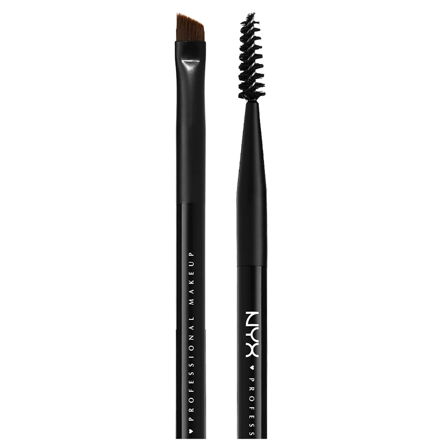 NYX Professional Makeup Pro Dual Brow Brush 2 NYX Professional Makeup Pro Dual Brow Brush - Image 2