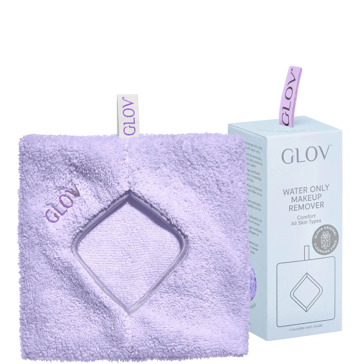 GLOV® Water-Only Deep Pore Cleansing Towel - Very Berry 1 GLOV® Water-Only Deep Pore Cleansing Towel - Very Berry