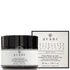Avant Skincare Deluxe Hyaluronic Acid Vivifying Face And Eye Night Cream 50ml