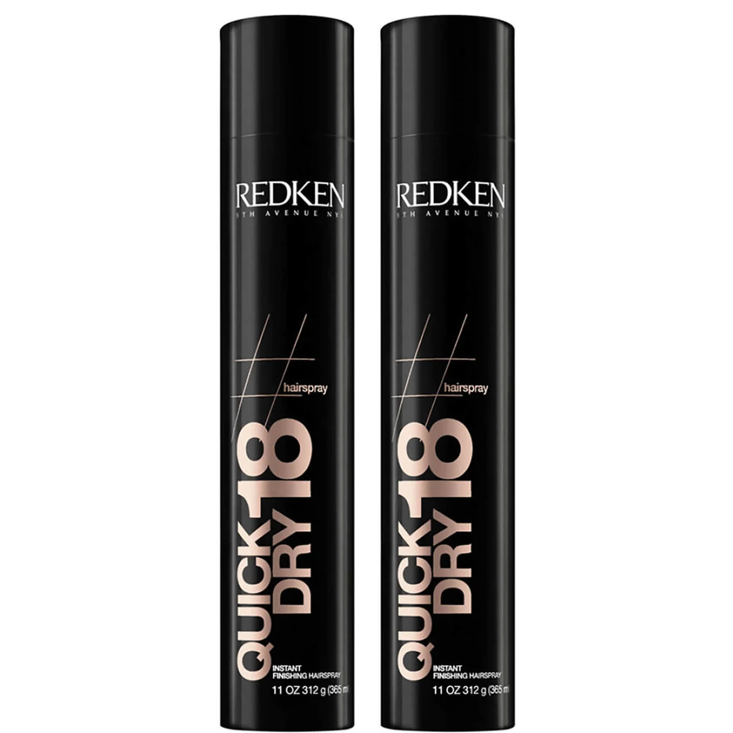 Redken Quick Dry 18 Instant Finishing Hairspray Duo 1 Redken Quick Dry 18 Instant Finishing Hairspray Duo