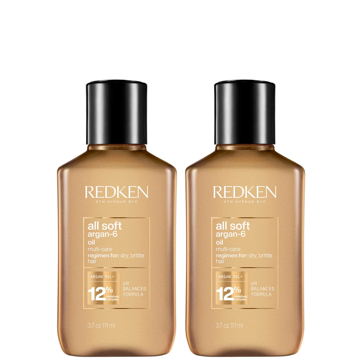 Redken All Soft Argan-6 Oil Duo 2 X 111ml 1 Redken All Soft Argan-6 Oil Duo 2 X 111ml