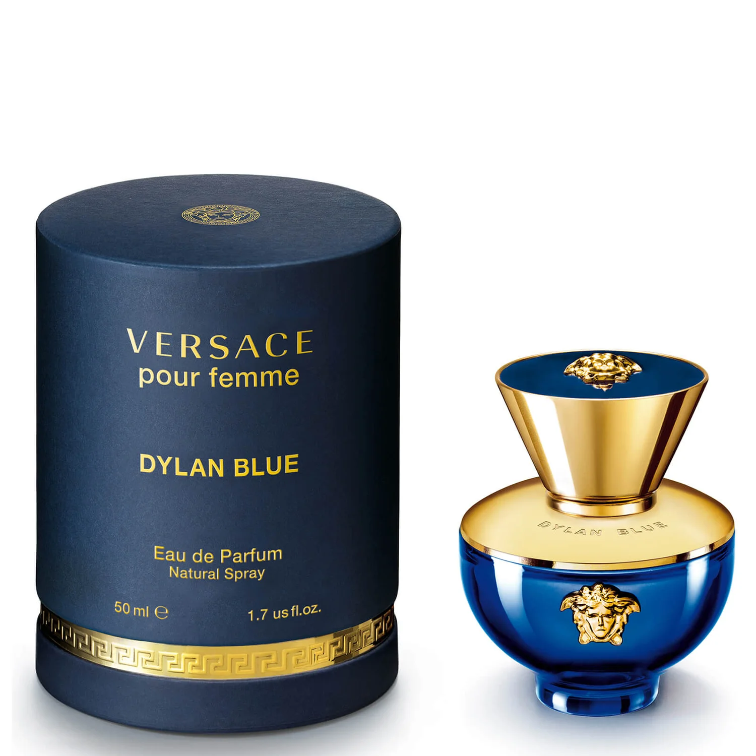 Versace Pour Femme Dylan Blue Eau De Parfum 50ml 1 Versace Pour Femme Dylan Blue Eau De Parfum 50ml