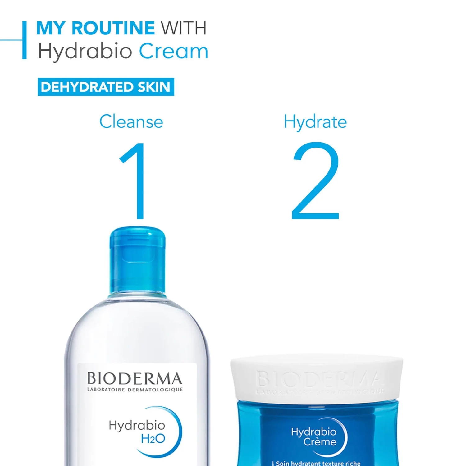 Bioderma Hydrabio Moisturising Cream Dehydrated Skin 40ml 4 Bioderma Hydrabio Moisturising Cream Dehydrated Skin 40ml - Image 4