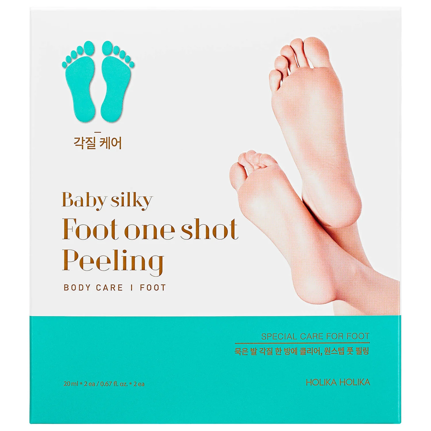 Holika Holika Baby Silky Foot One Shot Peeling 1 Holika Holika Baby Silky Foot One Shot Peeling
