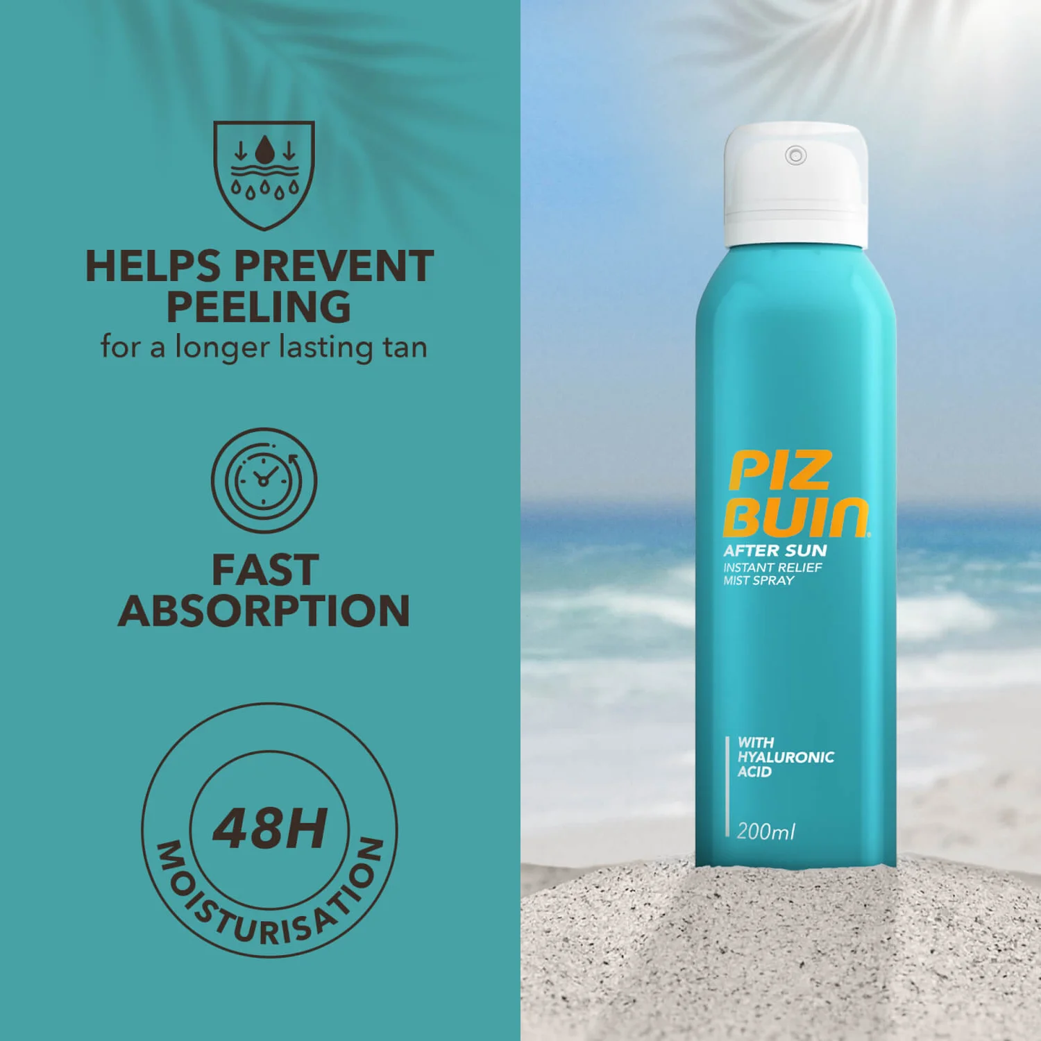 Piz Buin After Sun Instant Relief Mist Spray 2 Piz Buin After Sun Instant Relief Mist Spray - Image 2