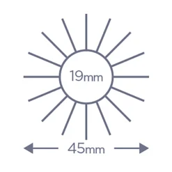 Denman Pro-Tip Natural Bristle Medium Curling Brush -Skincare Store 11812899 1114612041545742