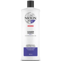 NIOXIN 3-Part System 6 Cleanser Shampoo For Chemically Treated Hair With Progressed Thinning 1000ml