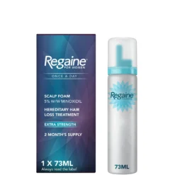 Regaine Women's Once A Day Hair Loss And Regrowth Scalp Foam Treatment With Minoxidil 60g