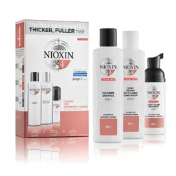 NIOXIN 3-Part System 4 Trial Kit For Coloured Hair With Progressed Thinning