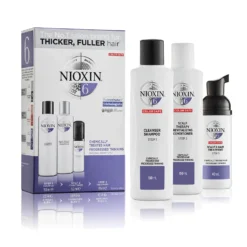 NIOXIN 3-Part System 6 Trial Kit For Chemically Treated Hair With Progressed Thinning