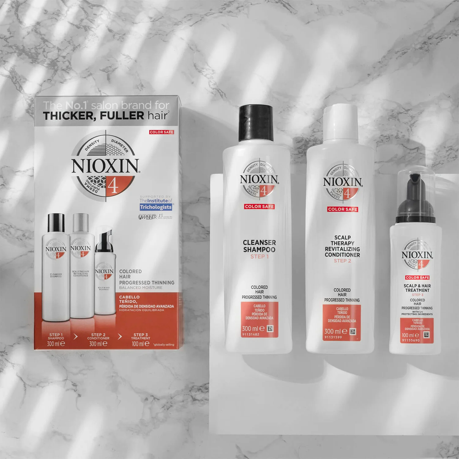 NIOXIN 3-Part System 4 Scalp Therapy Revitalising Conditioner For Coloured Hair With Progressed Thinning 300ml 2 NIOXIN 3-Part System 4 Scalp Therapy Revitalising Conditioner For Coloured Hair With Progressed Thinning 300ml - Image 2