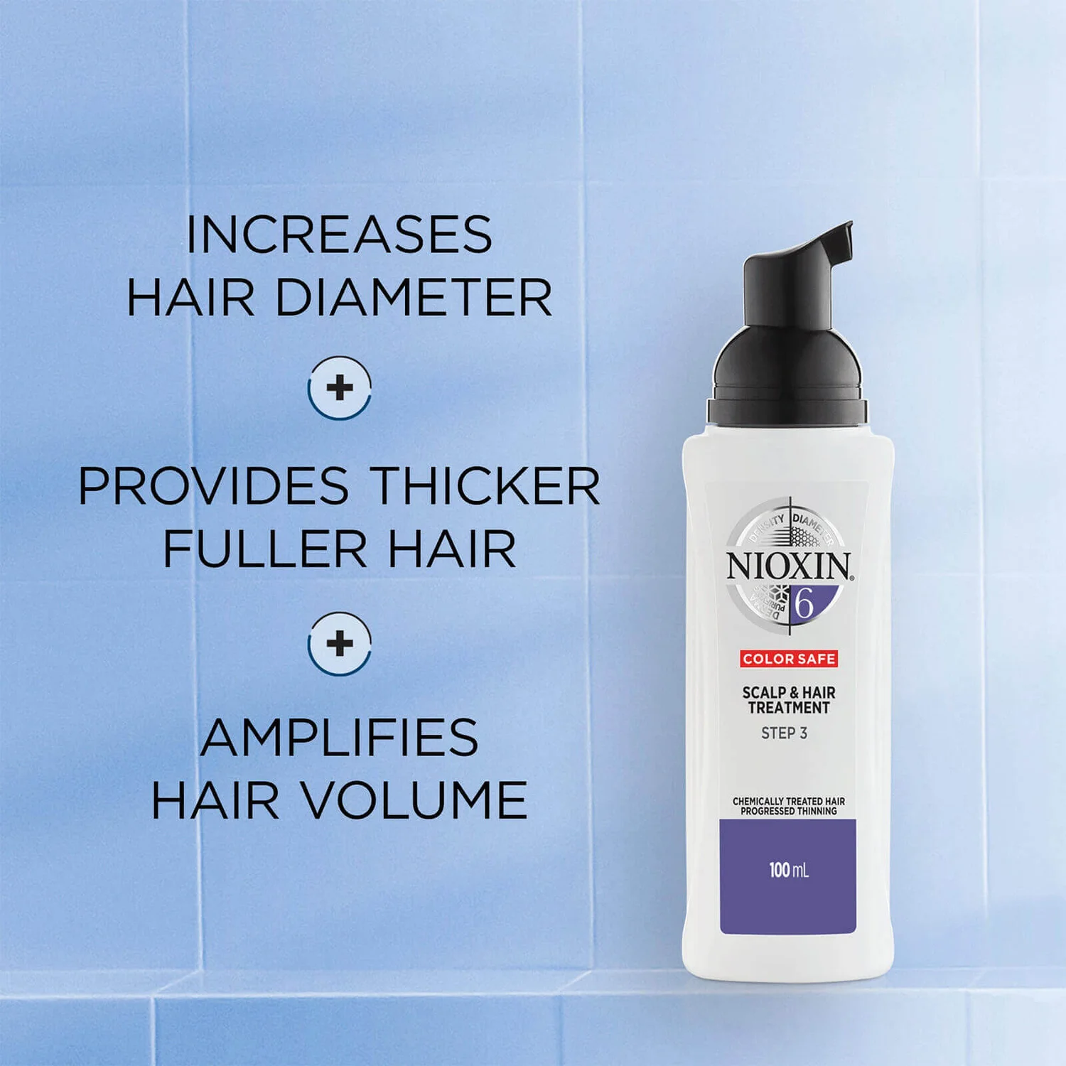 NIOXIN 3-Part System 6 Scalp And Hair Treatment For Chemically Treated Hair With Progressed Thinning 100ml 2 NIOXIN 3-Part System 6 Scalp And Hair Treatment For Chemically Treated Hair With Progressed Thinning 100ml - Image 2