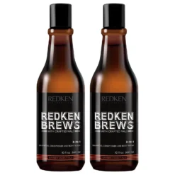Redken Brews Men's 3 In 1 Shampoo Duo