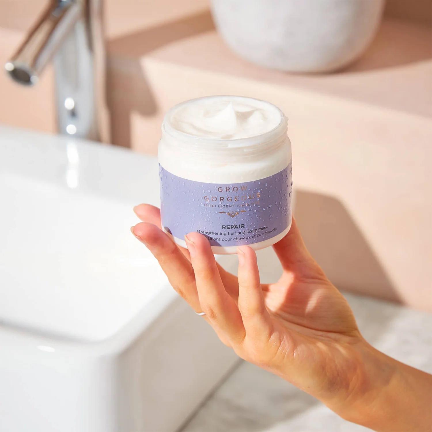 Grow Gorgeous Repair Strengthening Hair And Scalp Mask 200ml 5 Grow Gorgeous Repair Strengthening Hair And Scalp Mask 200ml - Image 5