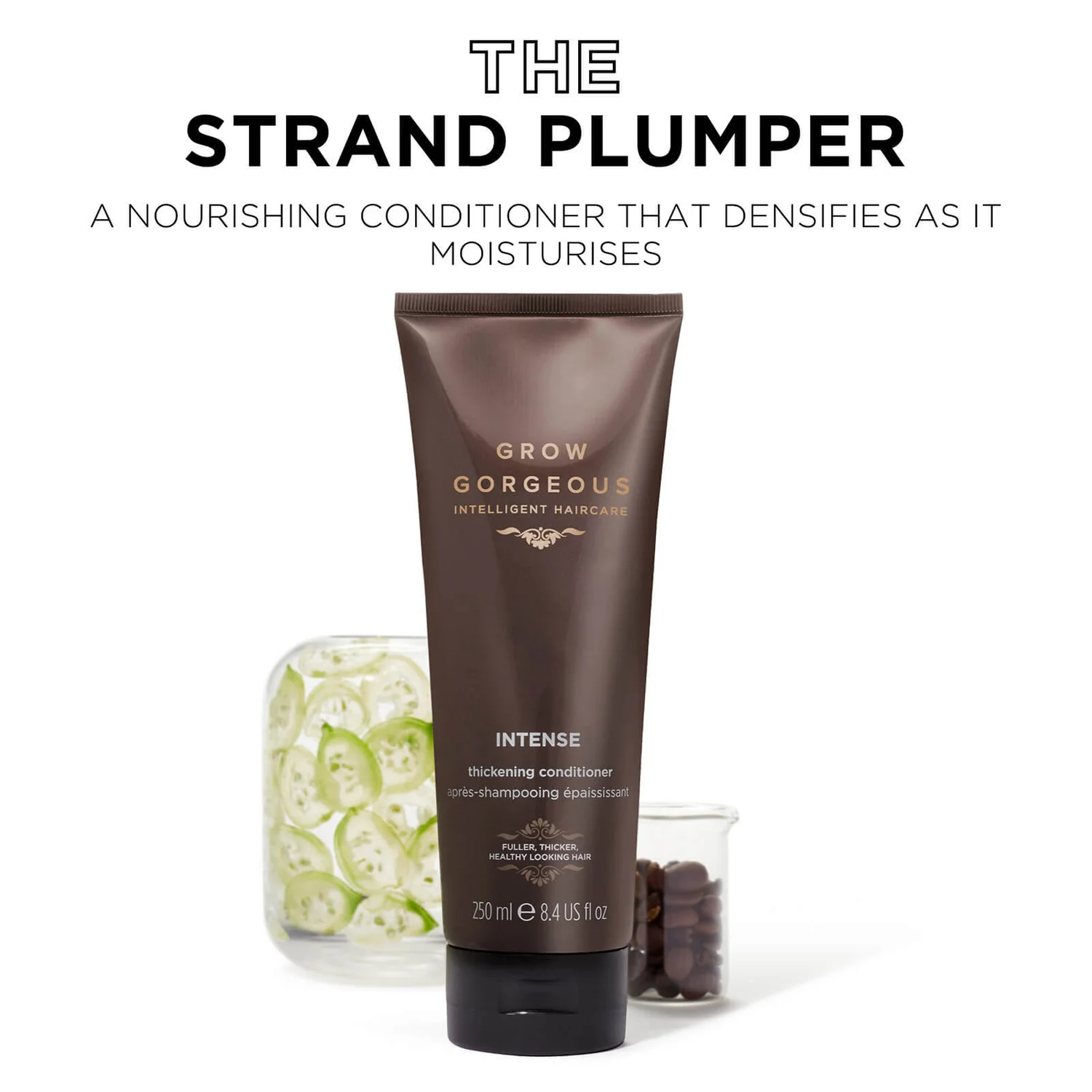 Grow Gorgeous Intense Thickening Conditioner 250ml 3 Grow Gorgeous Intense Thickening Conditioner 250ml - Image 3