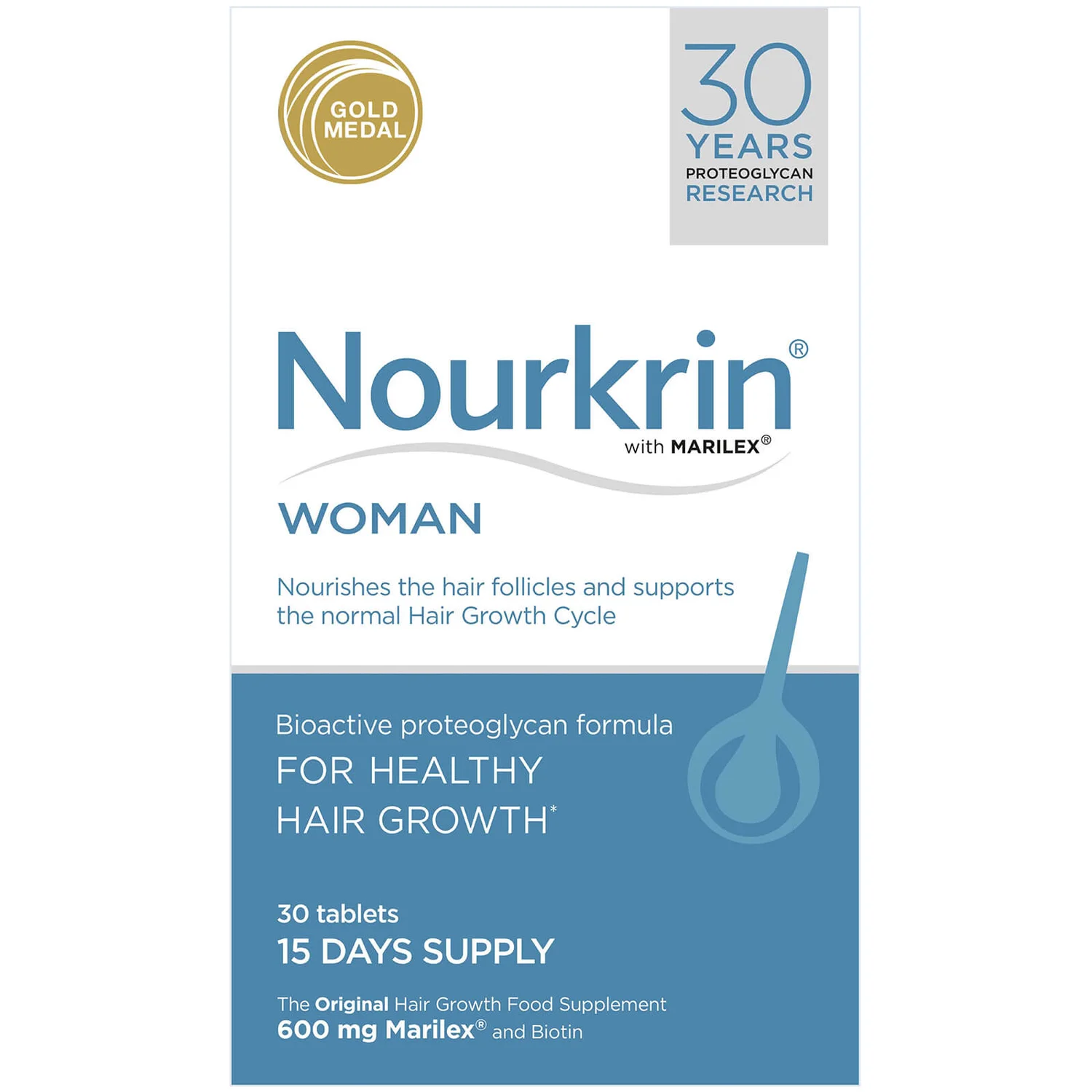Nourkrin Woman - 30 Tablets 1 Nourkrin Woman - 30 Tablets