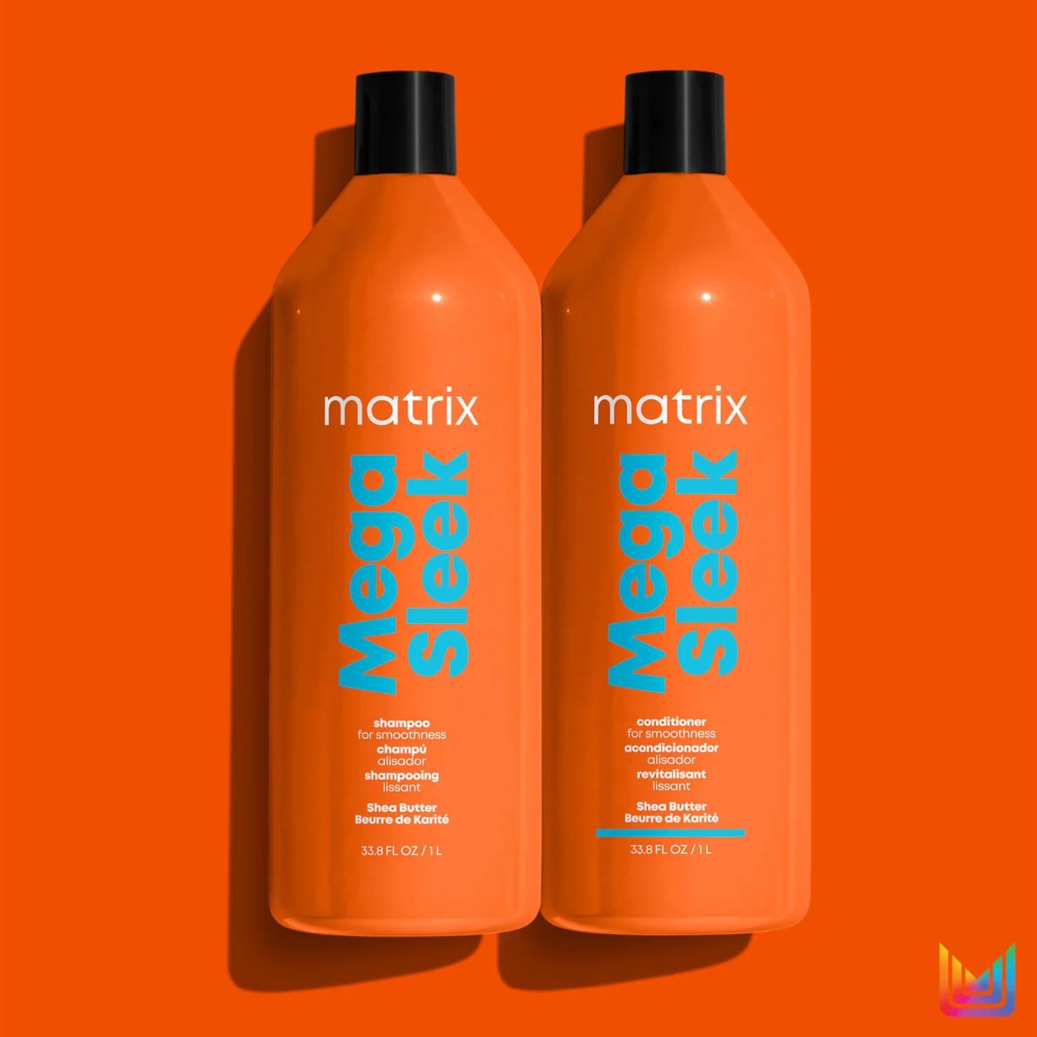 Matrix Total Results Mega Sleek Shea Butter Conditioner For Frizzy Hair 1000ml 3 Matrix Total Results Mega Sleek Shea Butter Conditioner For Frizzy Hair 1000ml - Image 3