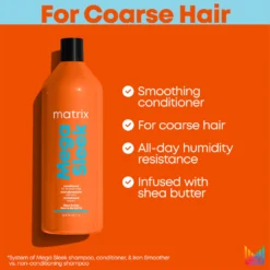 Matrix Total Results Mega Sleek Shea Butter Conditioner For Frizzy Hair 1000ml 11 Matrix Total Results Mega Sleek Shea Butter Conditioner For Frizzy Hair 1000ml -Skincare Store 11994145 2065068991329254