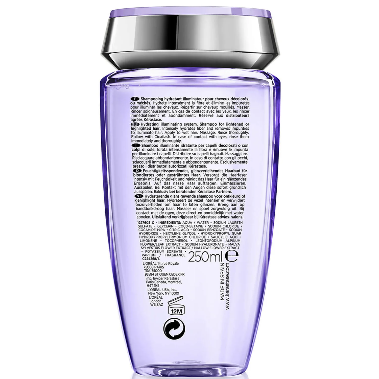 Kérastase Blond Absolu Bain Lumiere Shampoo 250ml 2 Kérastase Blond Absolu Bain Lumiere Shampoo 250ml - Image 2