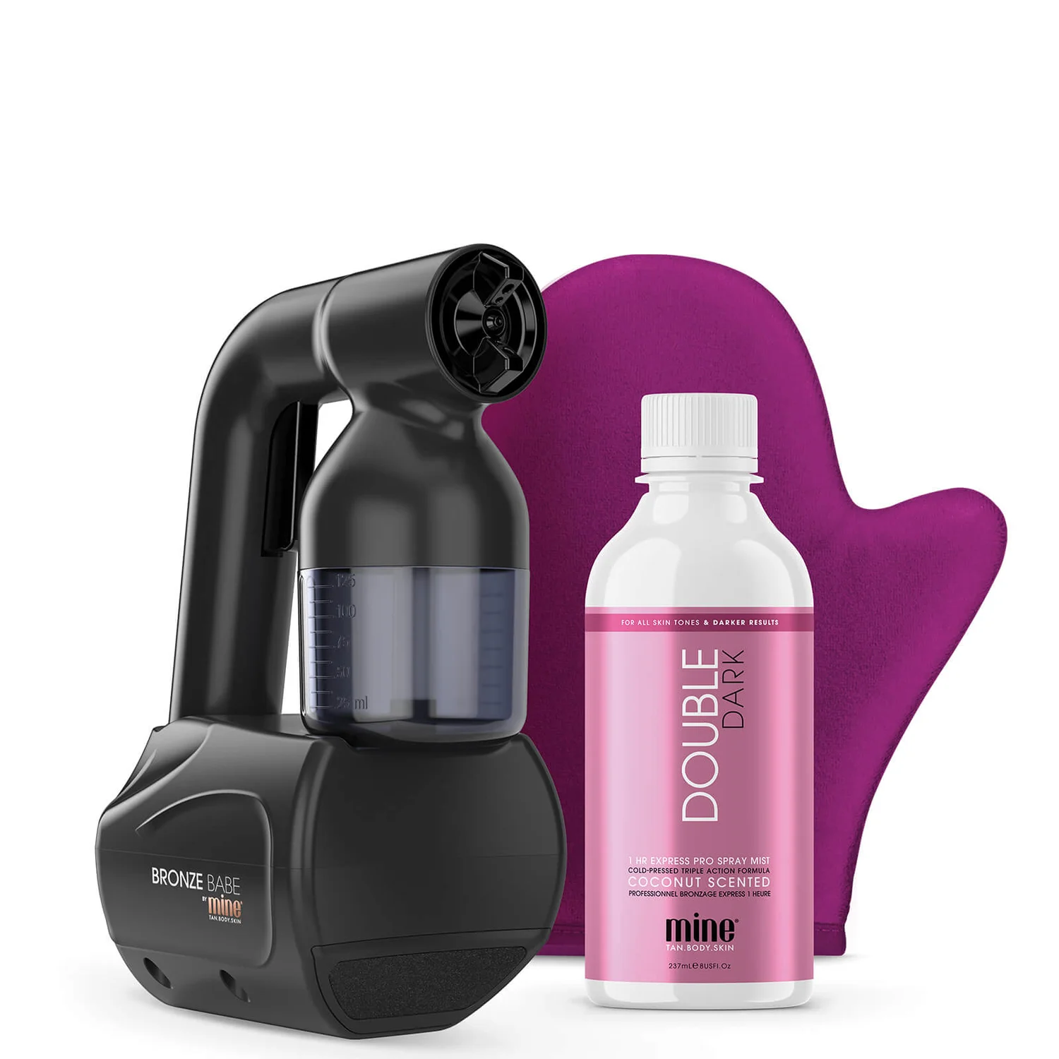 MineTan Bronze Babe Personal Spray Tan Kit - Black 50ml 1 MineTan Bronze Babe Personal Spray Tan Kit - Black 50ml