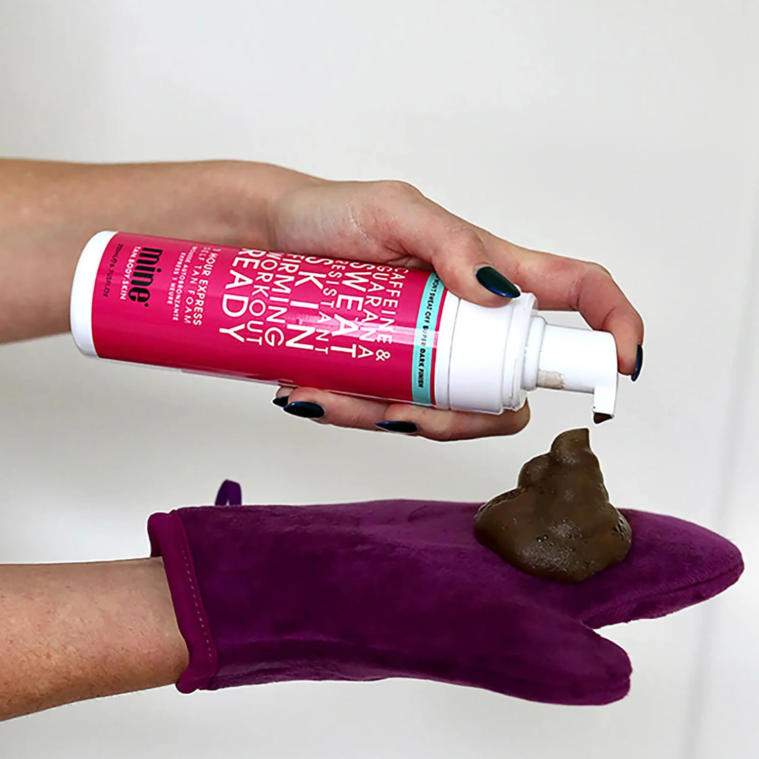 MineTan Workout Ready Self Tan Foam 200ml 2 MineTan Workout Ready Self Tan Foam 200ml - Image 2