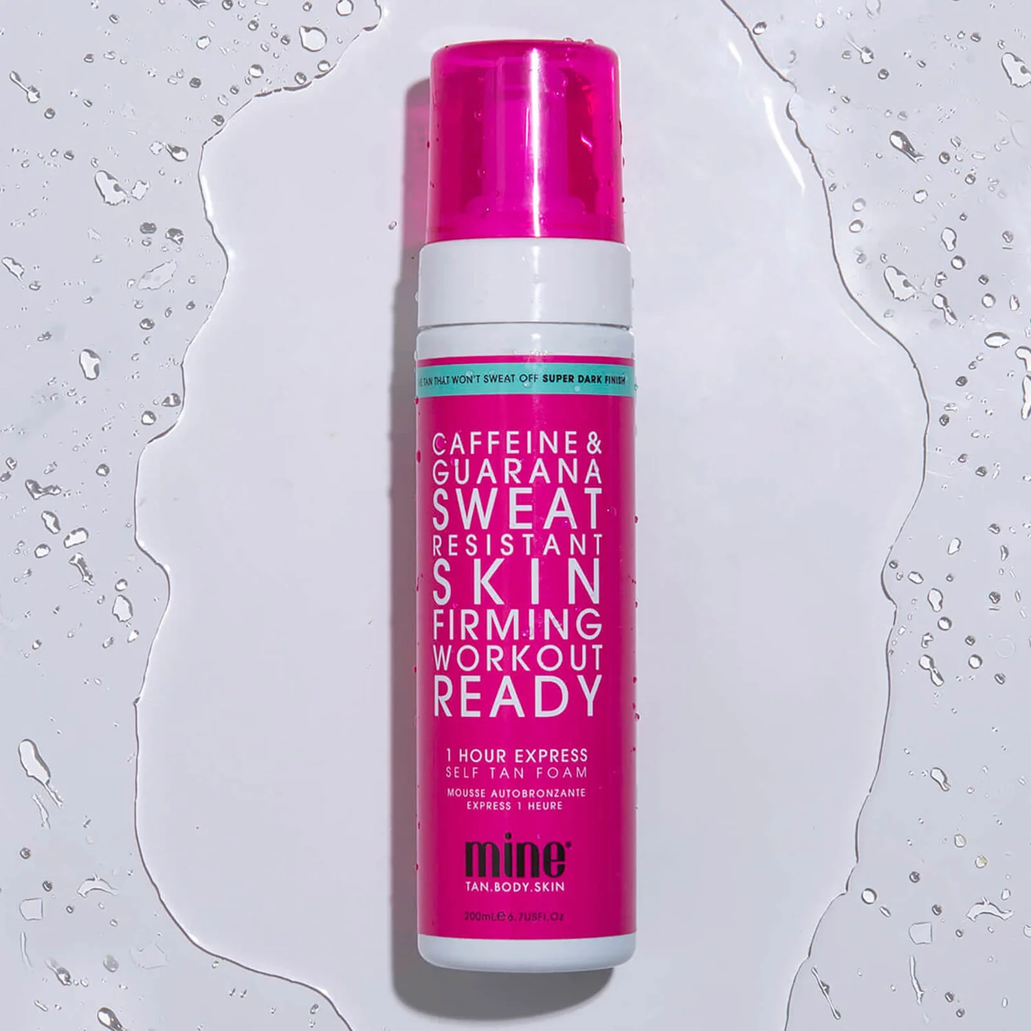 MineTan Workout Ready Self Tan Foam 200ml 4 MineTan Workout Ready Self Tan Foam 200ml - Image 4