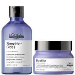 L'Oréal Professionnel Serie Expert Blondifier Gloss Shampoo And Masque Duo