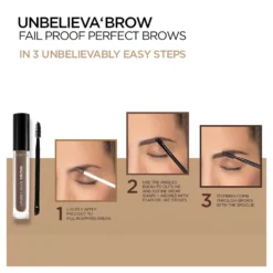 L’Oréal Paris L'Oréal Paris Unbelievabrow Long-Lasting Brow Gel 3.4ml (Various Shades) 8 L’Oréal Paris L'Oréal Paris Unbelievabrow Long-Lasting Brow Gel 3.4ml (Various Shades) -Skincare Store 12004580 8594746344802060