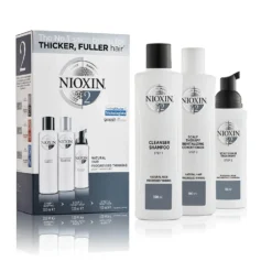 NIOXIN 3-Part System 2 Loyalty Kit For Natural Hair With Progressed Thinning