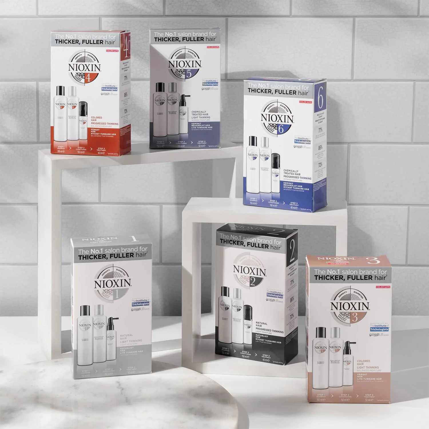 NIOXIN 3-Part System 3 Loyalty Kit For Coloured Hair With Light Thinning 5 NIOXIN 3-Part System 3 Loyalty Kit For Coloured Hair With Light Thinning - Image 5