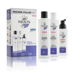 NIOXIN 3-Part System 6 Loyalty Kit For Chemically Treated Hair With Progressed Thinning