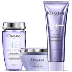 Kérastase Blond Absolu Lumiere Shampoo, Conditioner And Masque Trio