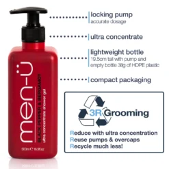 Men-ü Black Pepper & Bergamot Shower Gel 500ml 11 Men-ü Black Pepper & Bergamot Shower Gel 500ml -Skincare Store 12019091 1194936853201073