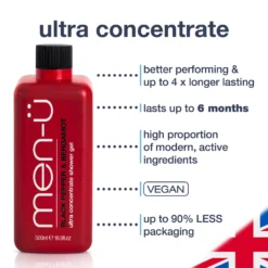 Men-ü Black Pepper & Bergamot Shower Gel 500ml 9 Men-ü Black Pepper & Bergamot Shower Gel 500ml -Skincare Store 12019091 4034936863731661