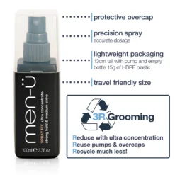 Men-ü Men's Hair Spray Fix 100ml -Skincare Store 12019101 6604936857014979