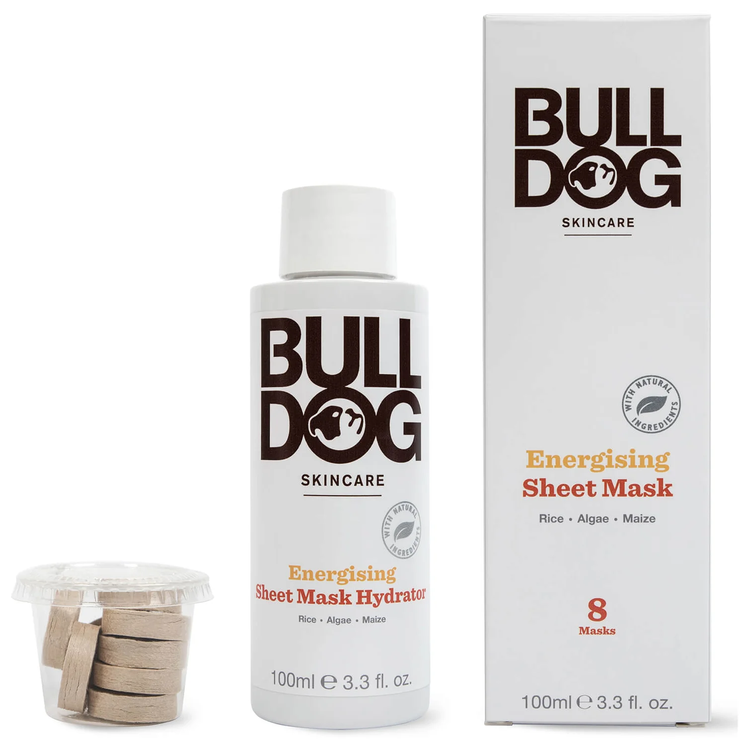 Bulldog Energising Face Mask 100ml 1 Bulldog Energising Face Mask 100ml