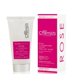 SkinChemists Rose Illuminating Glow Peel-Off Mask 50ml