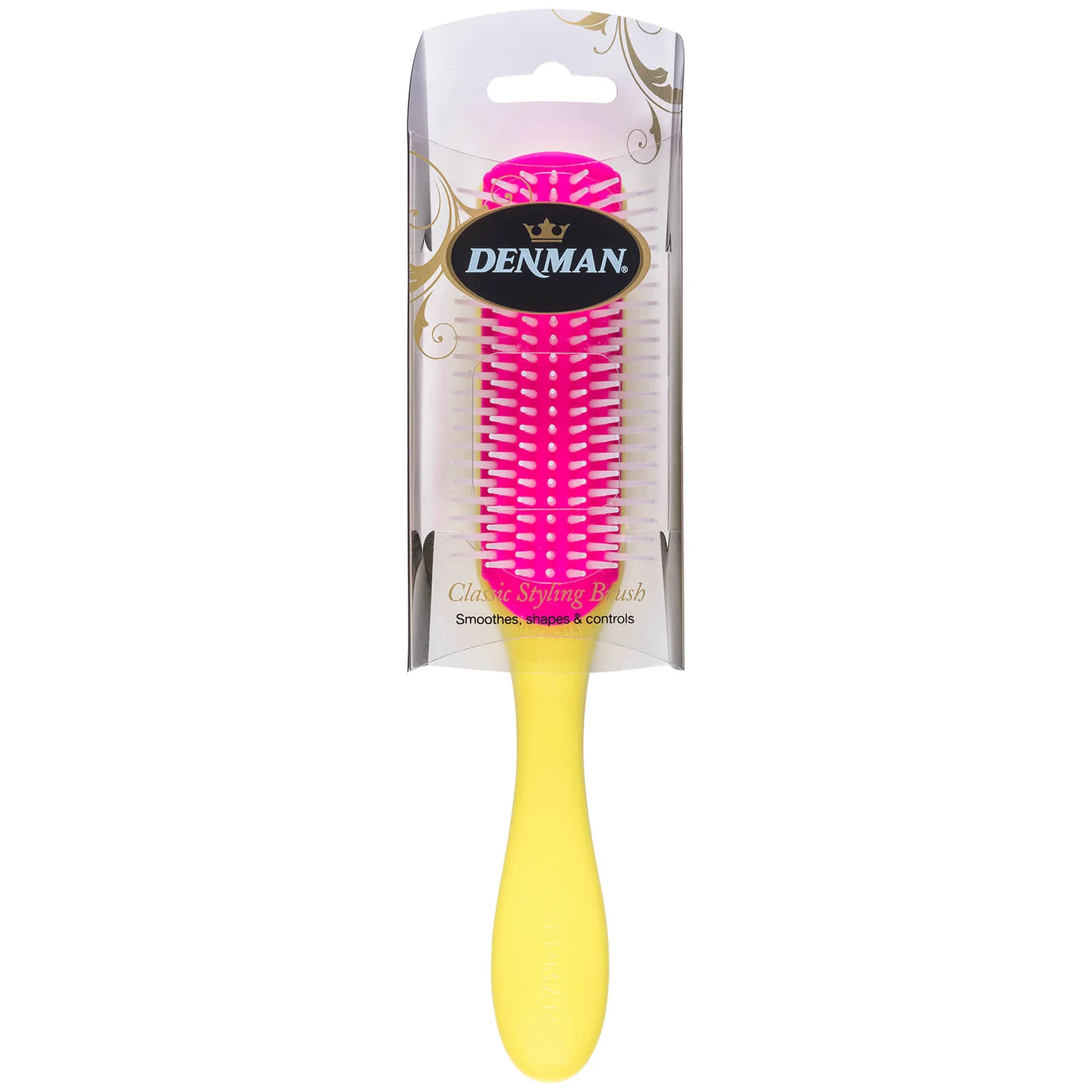 Denman D3 Honolulu Yellow Styling Brush 5 Denman D3 Honolulu Yellow Styling Brush - Image 5