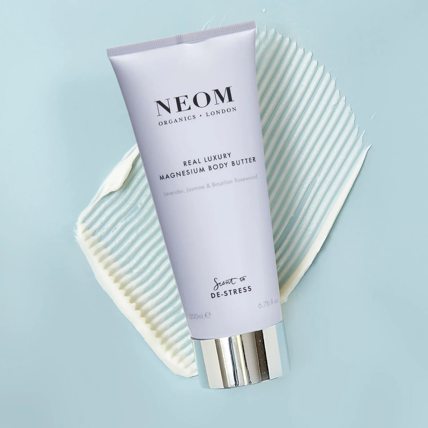 NEOM Real Luxury De-Stress Magnesium Body Butter 200ml 5 NEOM Real Luxury De-Stress Magnesium Body Butter 200ml - Image 5