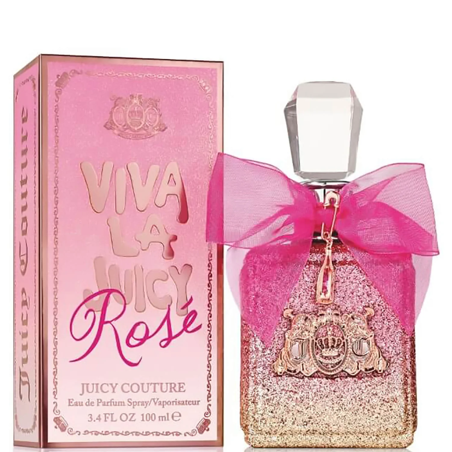 Juicy Couture Viva La Juicy Rosé Eau De Parfum - 100ml 2 Juicy Couture Viva La Juicy Rosé Eau De Parfum - 100ml - Image 2