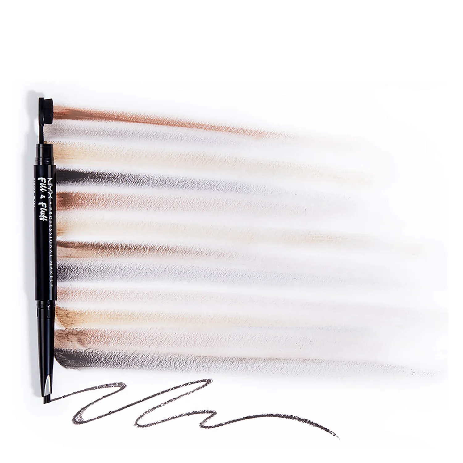 NYX Professional Makeup Fill And Fluff Eyebrow Pomade Pencil 0.2g (Various Shades) 2 NYX Professional Makeup Fill And Fluff Eyebrow Pomade Pencil 0.2g (Various Shades) - Image 2