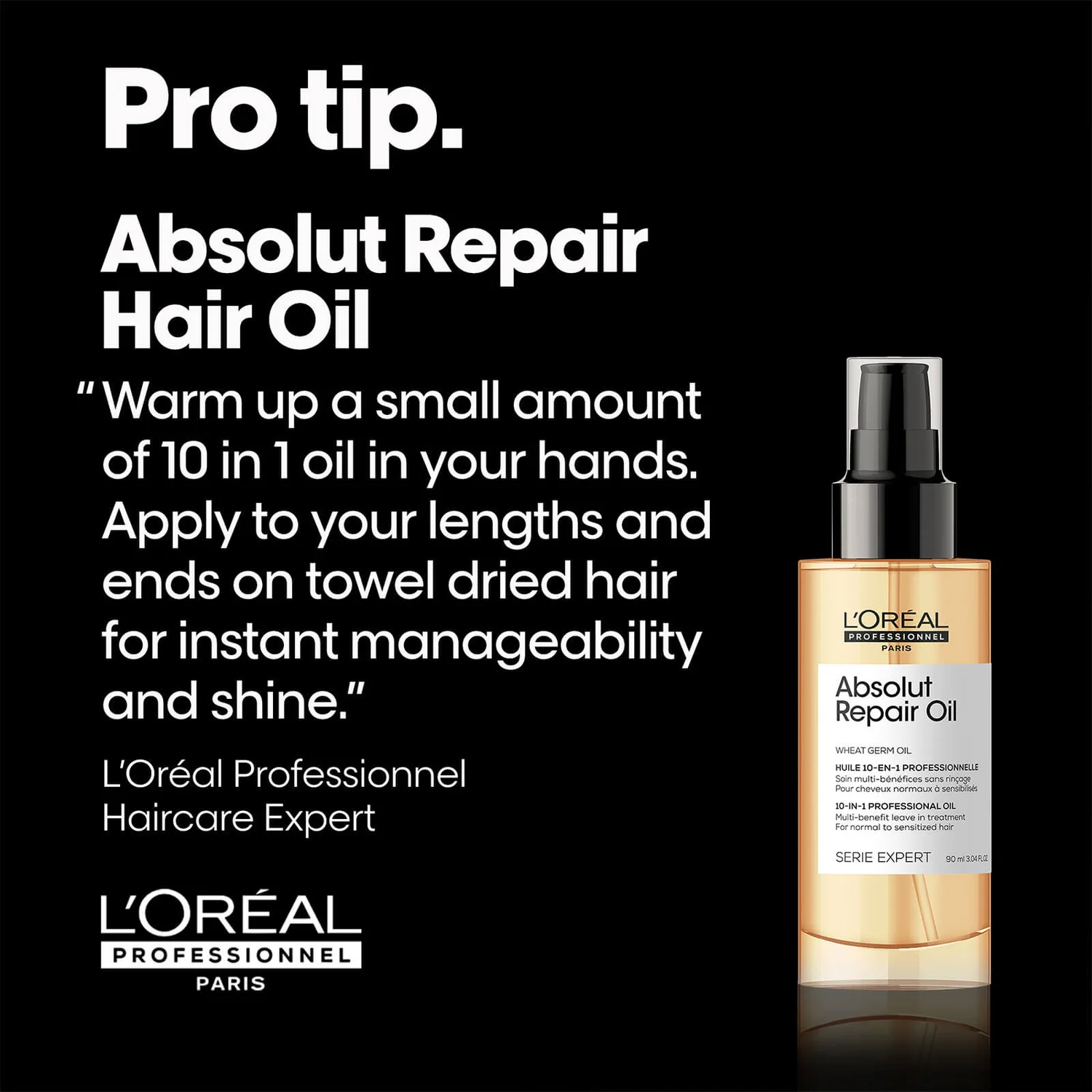 L'Oréal Professionnel Serié Expert Absolut Repair Gold Conditioner 200ml 9 L'Oréal Professionnel Serié Expert Absolut Repair Gold Conditioner 200ml - Image 9