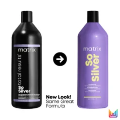 Matrix Total Results So Silver Purple Toning Conditioner For Blonde, Silver And Grey Hair 1000ml -Skincare Store 12202414 7415068992094866