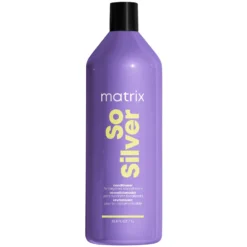 Matrix Total Results So Silver Purple Toning Conditioner For Blonde, Silver And Grey Hair 1000ml
