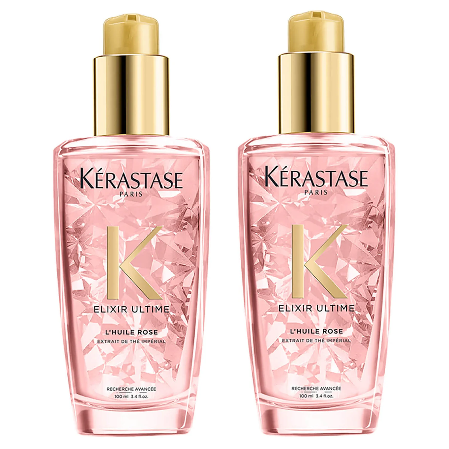 Kérastase Elixir Ultime Rose Hair Oil Duo 100ml 1 Kérastase Elixir Ultime Rose Hair Oil Duo 100ml