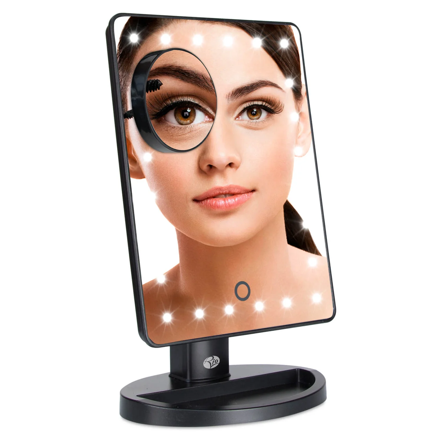 Rio 24 LED Touch Dimmable Makeup Mirror 2 Rio 24 LED Touch Dimmable Makeup Mirror - Image 2