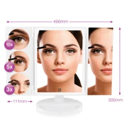 Rio Full Size LED Illuminated Makeup Mirror -Skincare Store 12260157 4124715742546150