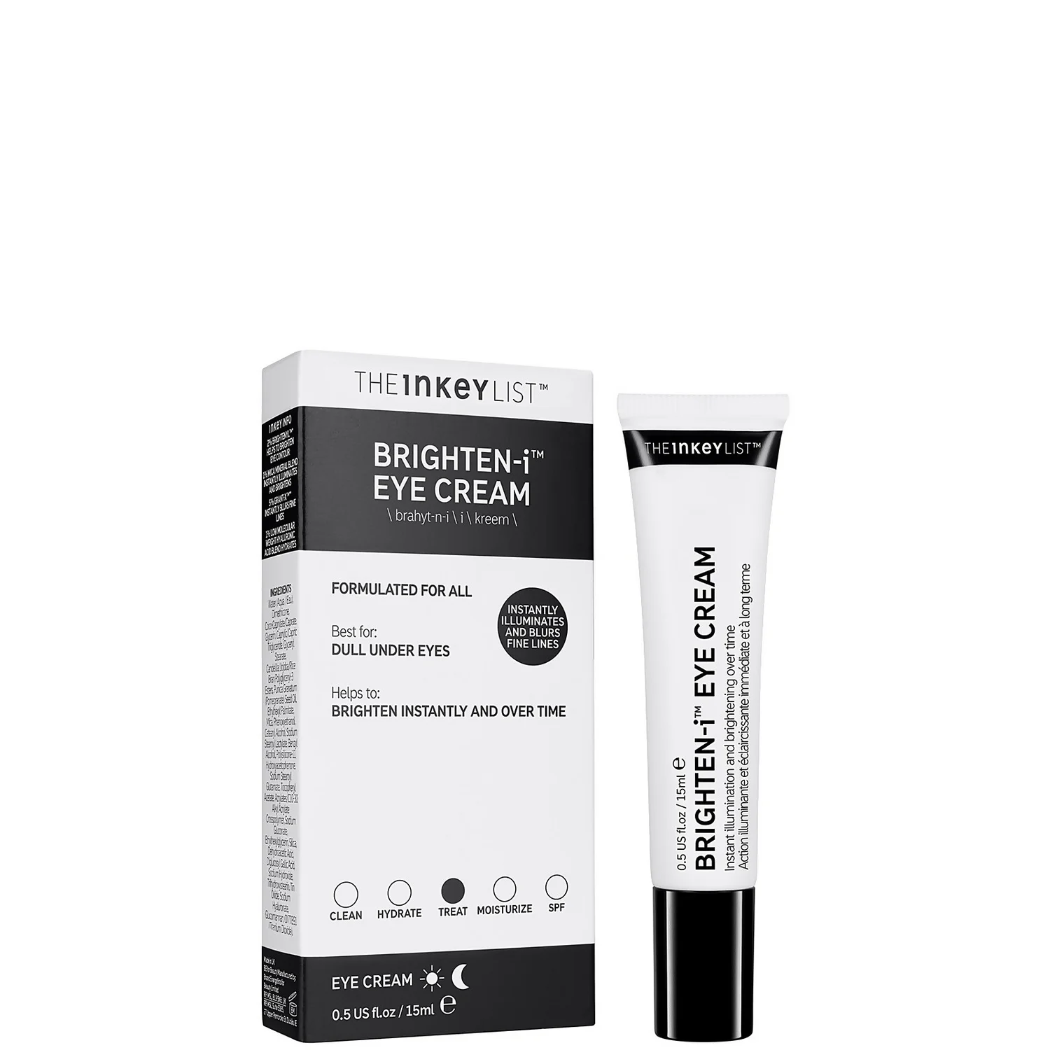 The INKEY List Brighten-I Eye Cream 15ml 2 The INKEY List Brighten-I Eye Cream 15ml - Image 2