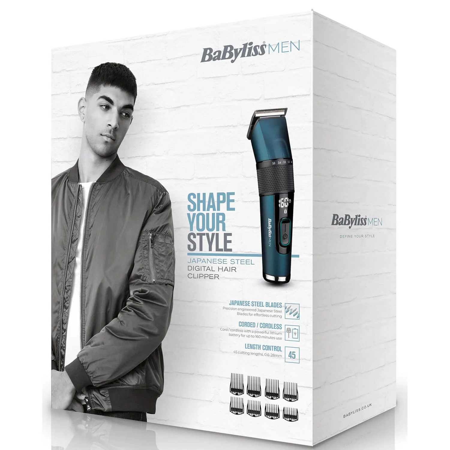 BaBylissMEN Japanese Steel Digital Hair Clipper 5 BaBylissMEN Japanese Steel Digital Hair Clipper - Image 5